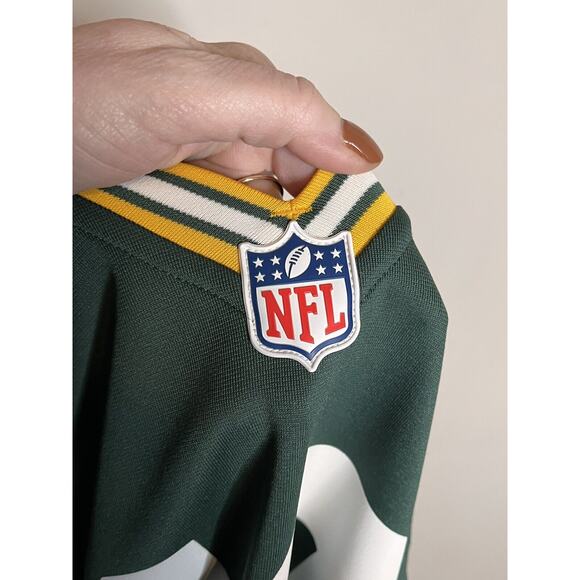 NIKE Green Bay Packers Aaron Rodgers On Field Apparel Jersey Size Men's XL #12 - Picture 5 of 9